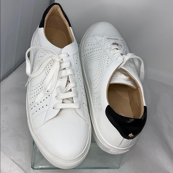 kate spade white tennis shoes